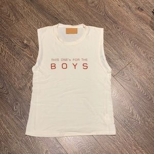 Boys + Arrows this “ones for the boys” tank